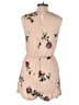 Staccato 100% Rayon Floral Tan Romper Size S - photo 2