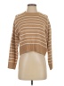 T Tahari Stripes Tan Pullover Sweater Size XS - photo 1