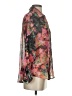 Decree 100% Polyester Floral Pink 3/4 Sleeve Blouse Size S - photo 4