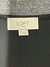 Ann Taylor LOFT Outlet 100% Polyester Black Long Sleeve Blouse Size L - photo 8