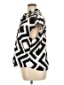 Worthington 100% Polyester Animal Print Ivory Short Sleeve Blouse Size 0X - photo 5