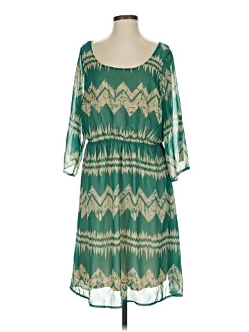 Peach Love Casual Dress (view 1)