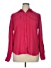 U.S. Polo Assn. 100% Polyester Pink Burgundy Long Sleeve Blouse Size XL - photo 1