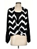 Alfani 100% Polyester Black Long Sleeve Blouse Size 4 - photo 1
