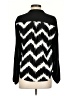 Alfani 100% Polyester Black Long Sleeve Blouse Size 4 - photo 2