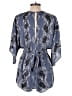 Buddy Love 100% Polyester Paisley Blue Romper Size XS - photo 2
