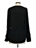 Gap 100% Polyester Black Long Sleeve Blouse Size S - photo 2