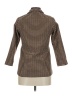 H&M 100% Polyester Houndstooth Brown Blazer Size 8 - photo 2