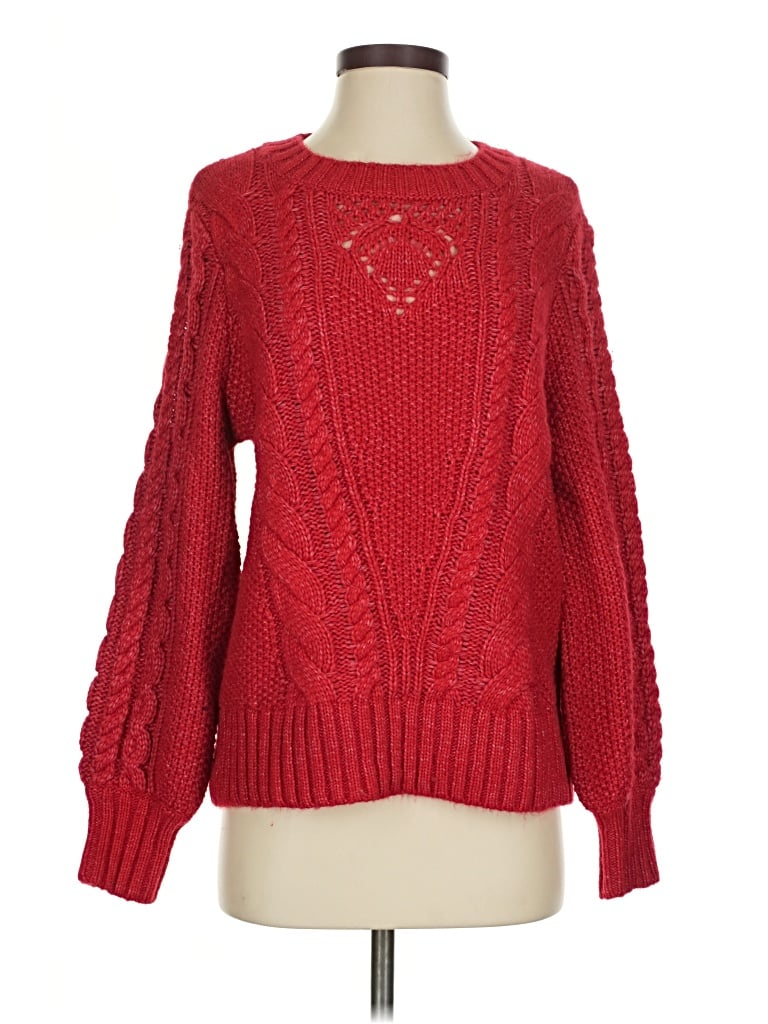 Pre-owned Talbots Pullover Sweater In Red