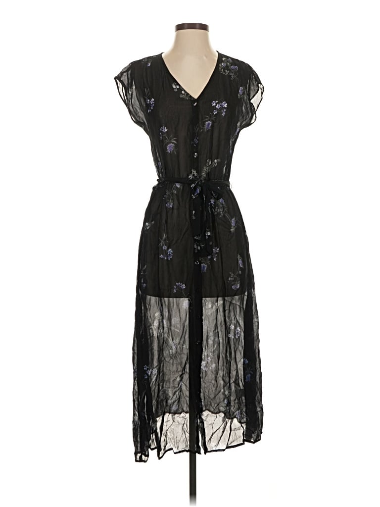 Pre-owned Amour Vert Cocktail Dress In Black