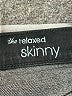 7 For All Mankind Silver Black Jeans Size 28 waist - photo 4