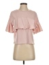 Soprano Pink Short Sleeve Top Size XS - photo 1
