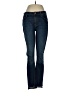 7 For All Mankind Solid Blue Jeans Size 28 waist - photo 1