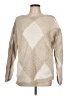 Yarnworks Argyle Tan Pullover Sweater Size L - photo 1