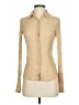 Chaiken Tan Long Sleeve Blouse Size 4 - photo 1