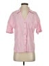 Blu Pepper 100% Lyocell Pink Short Sleeve Blouse Size S - photo 1