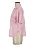 Blu Pepper 100% Lyocell Pink Short Sleeve Blouse Size S - photo 5