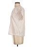 Point Sur 100% Cotton Ivory Short Sleeve Blouse Size XXS - photo 5