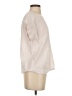Point Sur 100% Cotton Ivory Short Sleeve Blouse Size XXS - photo 4