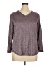 Faded Glory Purple Pullover Sweater Size 1X - photo 1