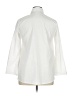 Blanque Solid White 3/4 Sleeve Button-Down Shirt Size 0X (0) - photo 2