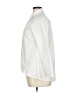 Blanque Solid White 3/4 Sleeve Button-Down Shirt Size 0X (0) - photo 5