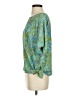 MICHAEL Michael Kors 100% Polyester Green Short Sleeve Blouse Size S - photo 5