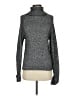 By Anthropologie Tweed Gray Turtleneck Sweater Size XS - photo 1