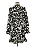 Unbranded 100% Polyester Animal Print Black Casual Dress Size M - photo 2