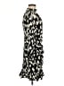 Unbranded 100% Polyester Animal Print Black Casual Dress Size M - photo 4