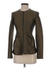 Theyskens' Theory Chevron-herringbone Gold Jacket Size 0 - photo 1