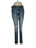 Zara Basic Hearts Blue Jeans Size 8 - photo 1