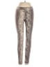 Express Animal Print Silver Casual Pants Size S - photo 1