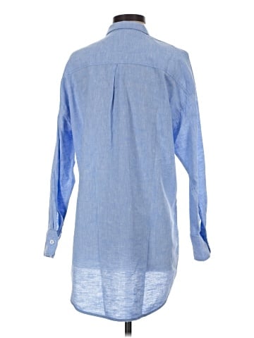 Maeve Long Sleeve Button-Down Shirt (view 2)