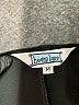 Hourglass Solid Black Cocktail Dress Size M - photo 7