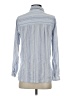 Athleta Stripes Blue Long Sleeve Button-Down Shirt Size S - photo 2