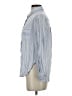 Athleta Stripes Blue Long Sleeve Button-Down Shirt Size S - photo 5