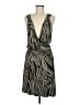 Athleta Animal Print Gray Green Cocktail Dress Size S - photo 1