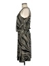Athleta Animal Print Gray Green Cocktail Dress Size S - photo 5