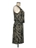Athleta Animal Print Gray Green Cocktail Dress Size S - photo 4