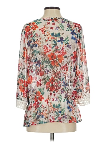 Black Rainn 3/4 Sleeve Blouse (view 2)