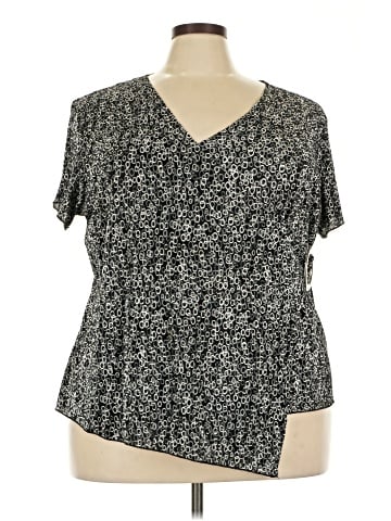 Slinky Brand Short Sleeve Blouse (view 1)