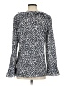 Banana Republic 100% Polyester Blue Long Sleeve Blouse Size S - photo 2
