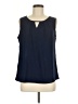 Blooming Jelly Blue Sleeveless Blouse Size M - photo 1
