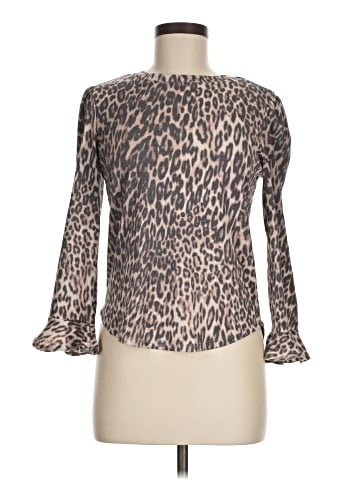 Cable & Gauge Long Sleeve Blouse (view 1)