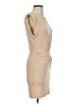 Lush Solid Tan Cocktail Dress Size S - photo 4