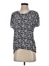 Ann Taylor LOFT 100% Polyester Black Short Sleeve Blouse Size S - photo 1