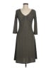 MICHAEL Michael Kors 100% Polyester Polka Dots Gray Casual Dress Size 6 - photo 1