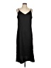 The Drop Solid Black Casual Dress Size L - photo 1