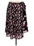 Calvin Klein 100% Polyester Floral Black Pink Casual Skirt Size 1X (estimated) - photo 1
